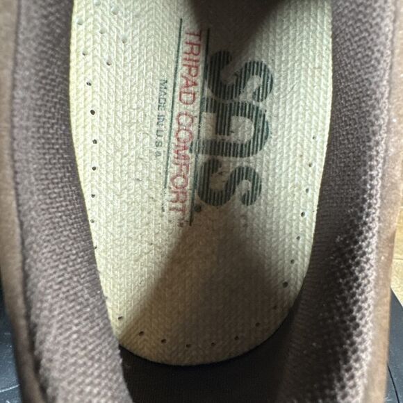 SAS Tripad Comfort Whisper Brown Suede Oxford Walking Shoes Womens Size 8 WW - Picture 7 of 10